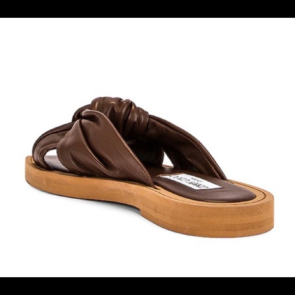 Jimmy Choo Tropica Knotted Leather Flat Sandal - Picture 3 of 8